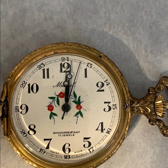 Shock resistant 17 jewel pocket watch - Picture 2 of 4